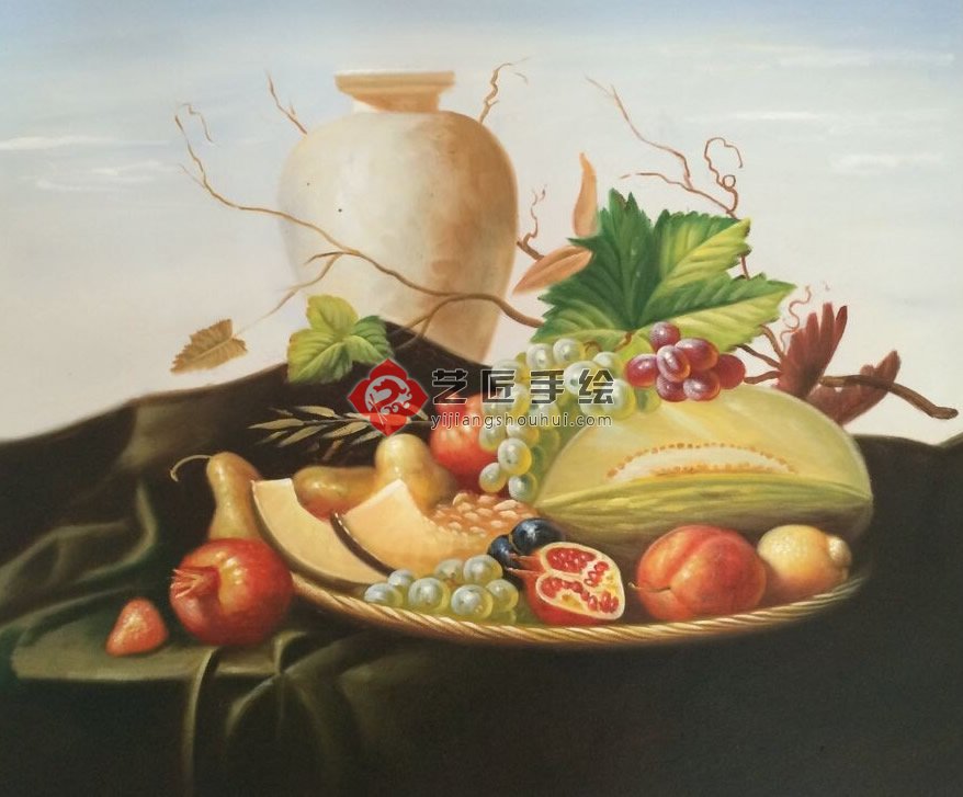 葡萄 水果 陶瓷罐